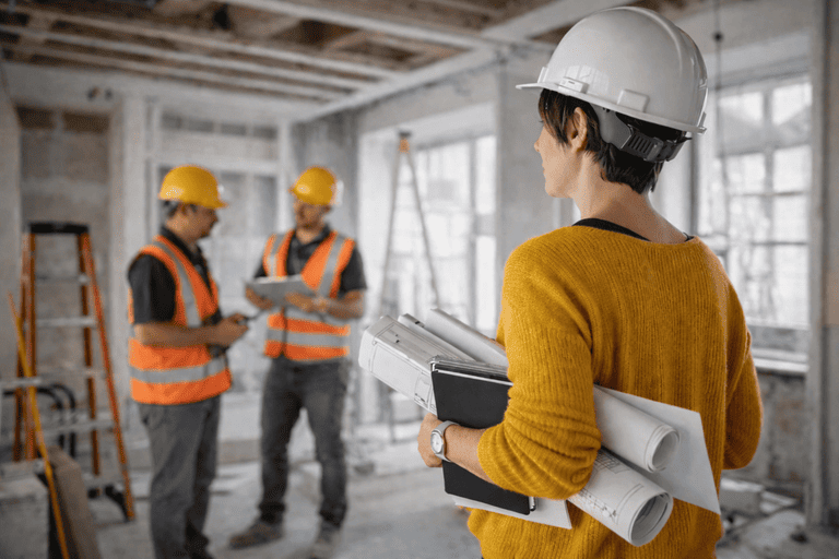 Suivi de chantier -studio Intéa